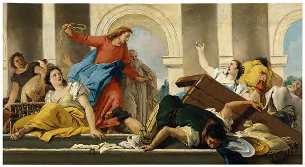 JESUS AND THE MONEY CHANGERS
